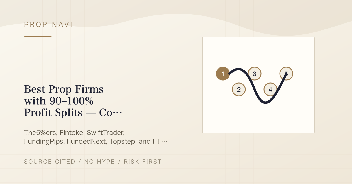 Best Prop Firms with 90–100% Profit Splits — Conditions and Effective Value