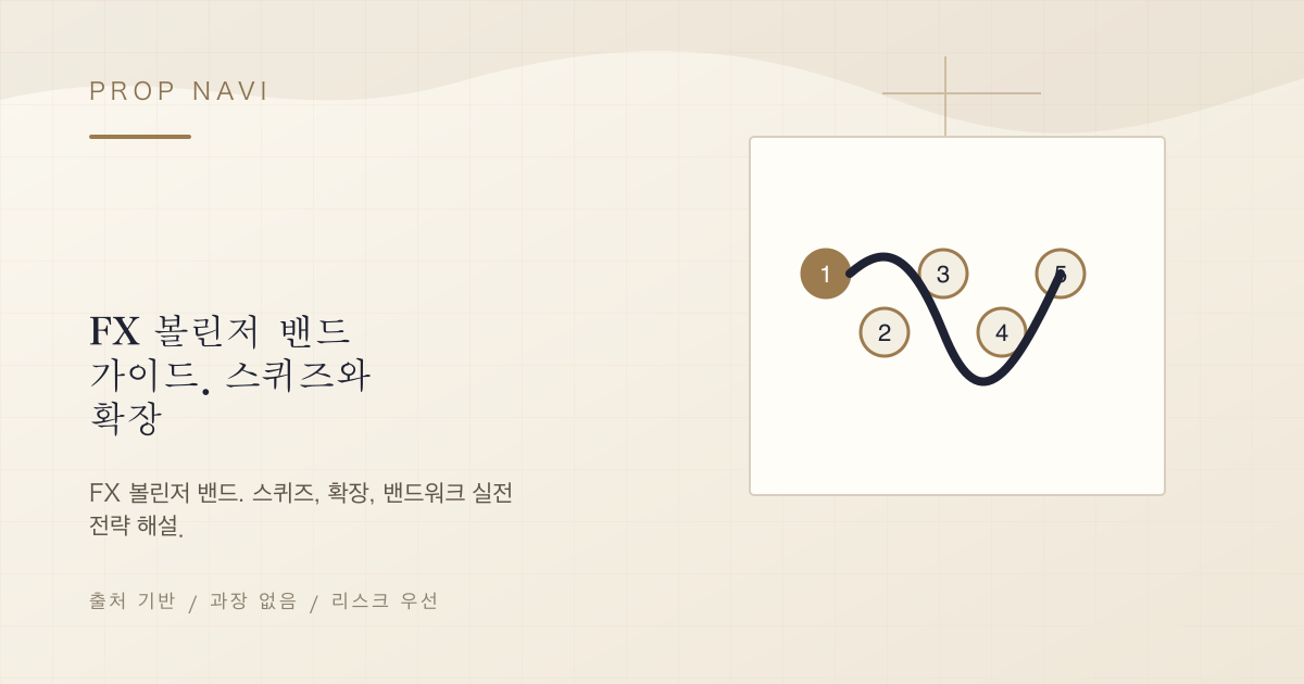FX 볼린저 밴드 가이드. 스퀴즈와 확장