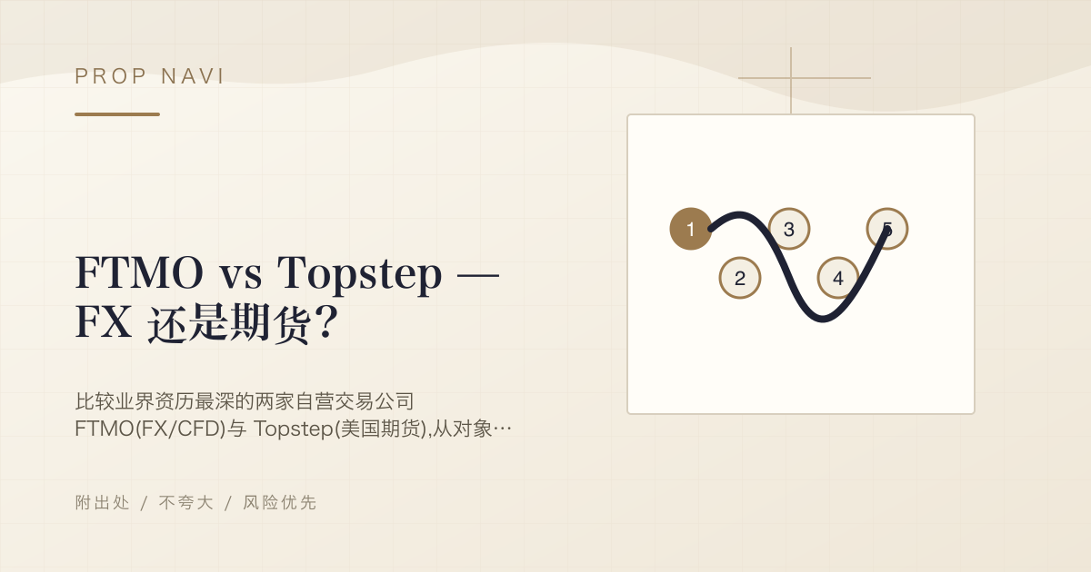 FTMO vs Topstep — FX 还是期货?