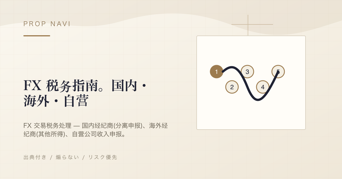 FX 税务指南。国内・海外・自营