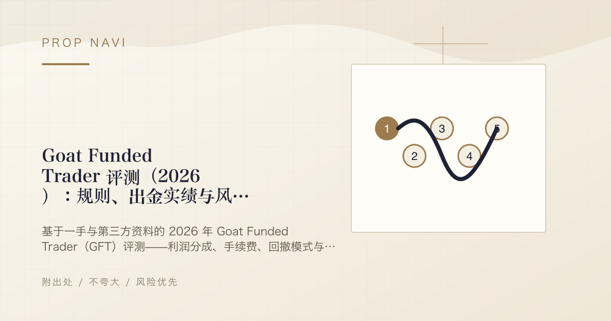 Goat Funded Trader 评测（2026）：规则、出金实绩与风险信号